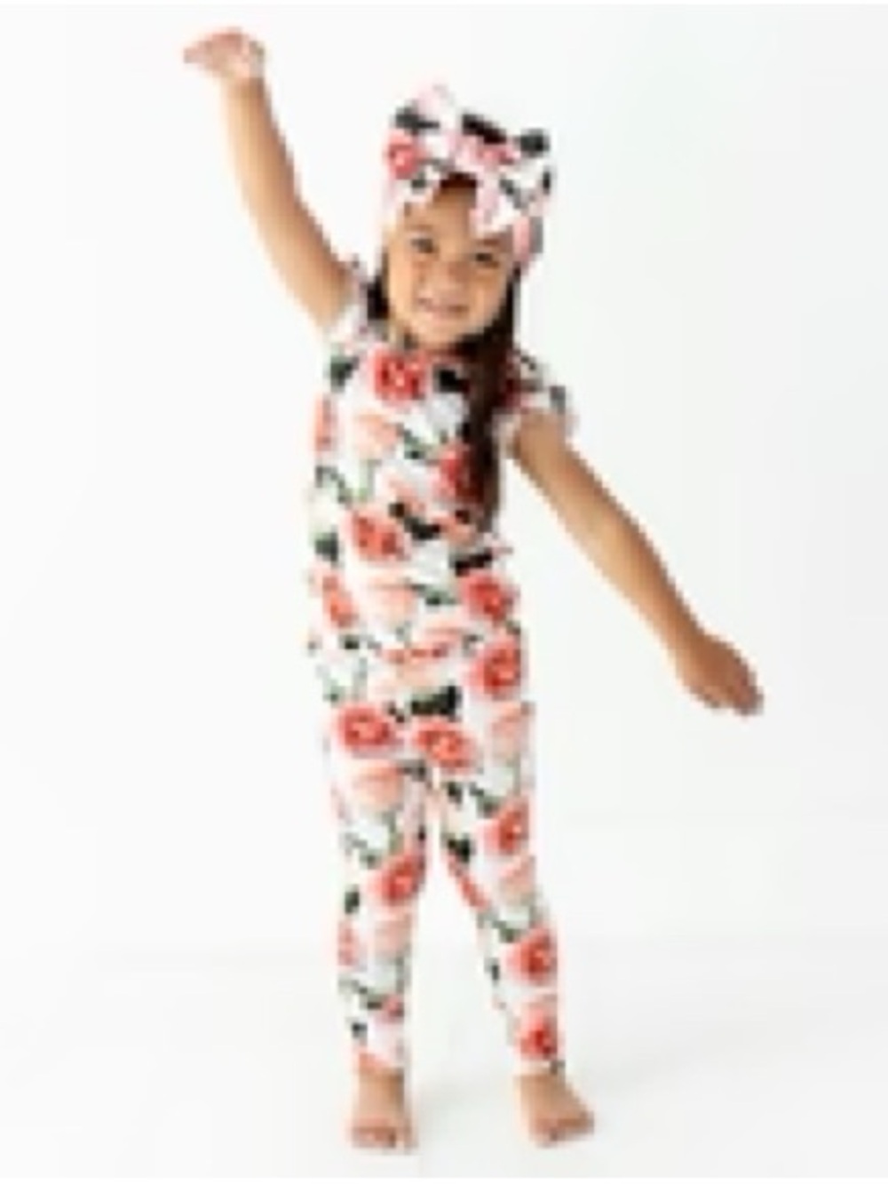 Bums and Roses Rosy Cheeks Pajama Set girls 5/6